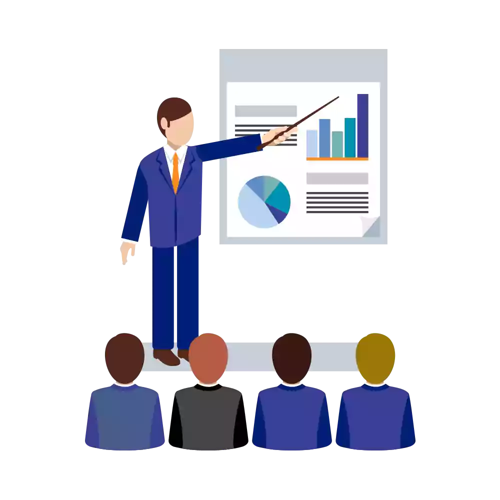 Capacitación y presentación empresarial